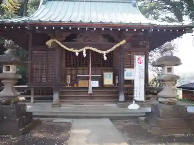 野津田神社の本殿・本堂