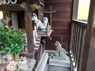 櫻株稲荷神社(水戸屋稲荷)の狛犬