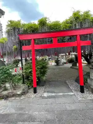 徳王稲荷社・金刀比羅社の鳥居