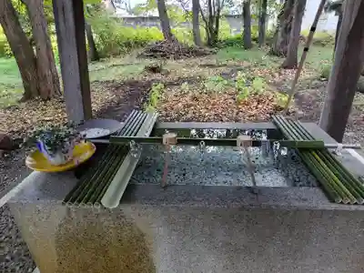 東川神社の手水舎