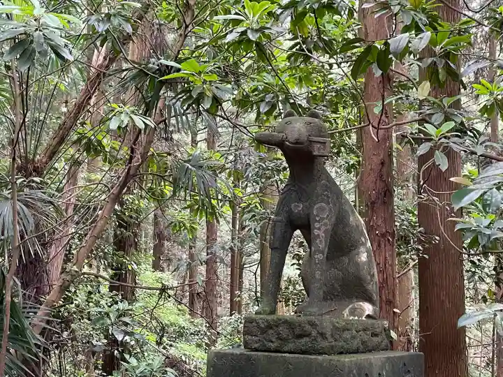琴平神社の狛犬