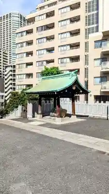 白金氷川神社の手水舎