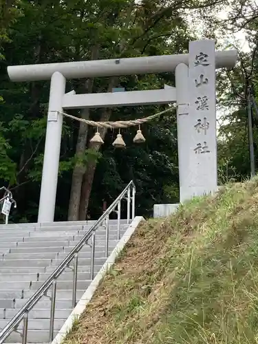 定山渓神社の鳥居