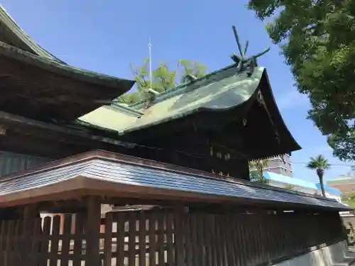 與賀神社の本殿・本堂