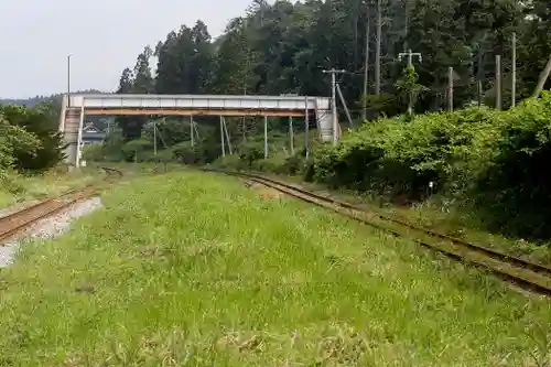 山越諏訪神社の周辺