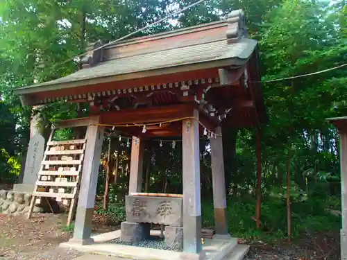 松山神社の手水舎