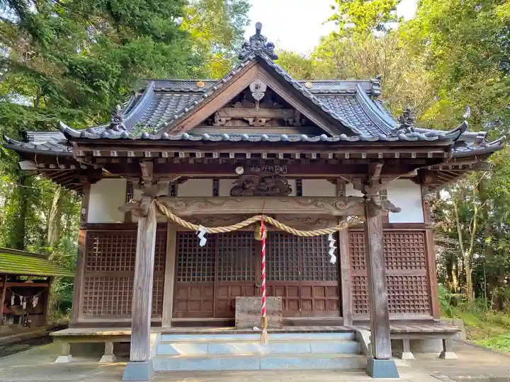 桑原神社の本殿・本堂