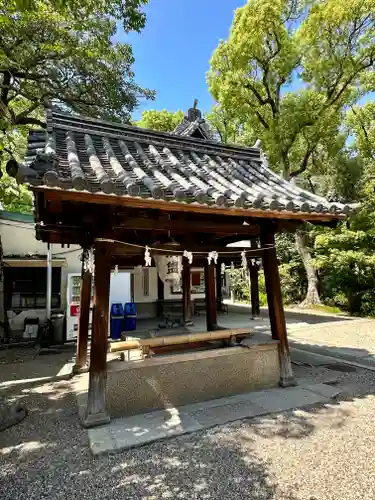 杭全神社の手水