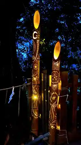 検見川神社の芸術