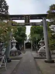 橘樹神社の鳥居