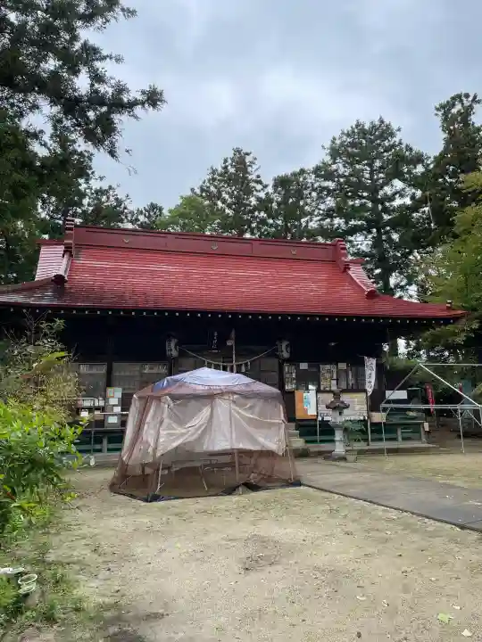 岡部春日神社~👹鬼門よけの🌺花咲く🌺やしろ~(福島県)