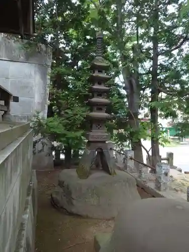 上野総社神社の塔