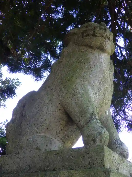 多久比禮志神社の狛犬