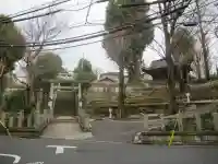 西向天神社の鳥居
