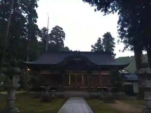 大虫神社の本殿・本堂