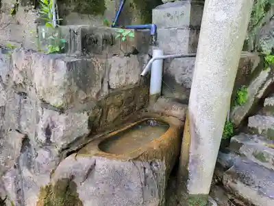 夢野八幡神社の手水舎