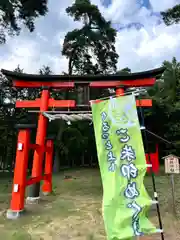 生島足島神社御旅所社の鳥居