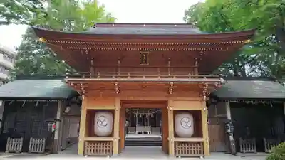 八幡大神社の山門・神門