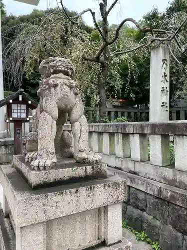 乃木神社の狛犬