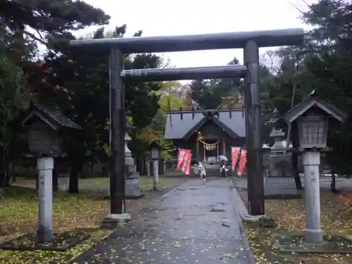 新十津川神社の鳥居