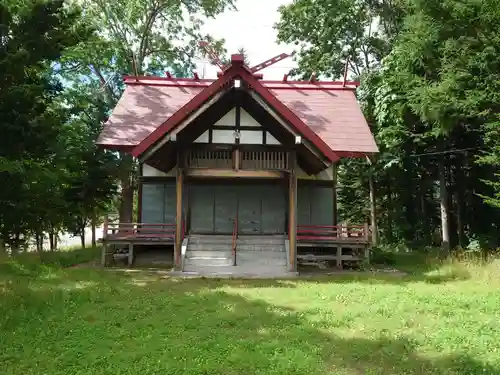 蘭越八幡神社の本殿