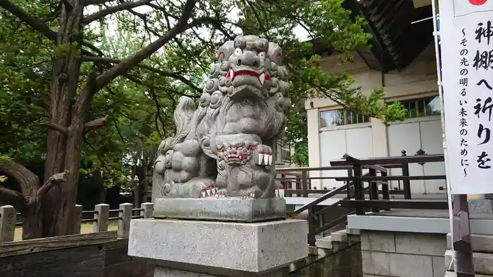 豊平神社の狛犬