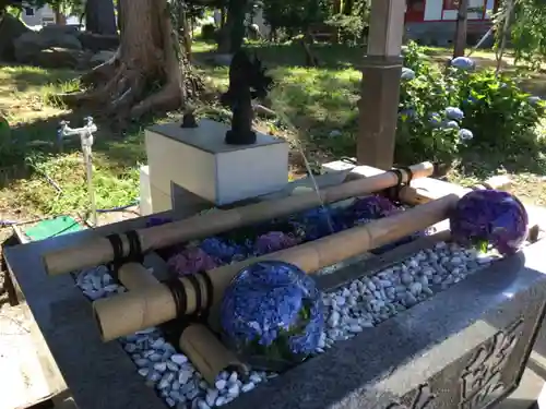 空知神社の手水舎