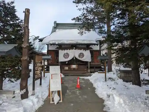 帯広三吉神社の本殿