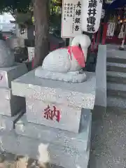 鴻神社の狛犬