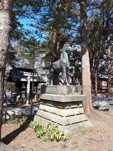 岩見澤神社の狛犬