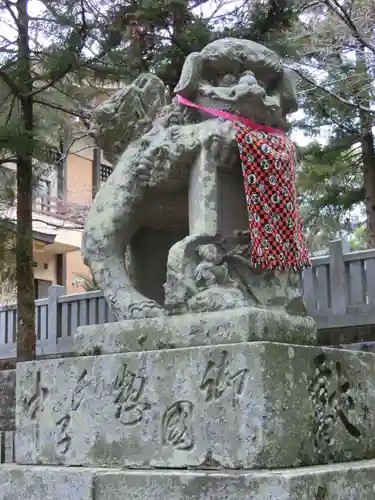 大麻比古神社の狛犬