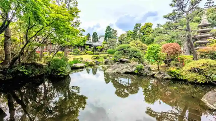 題経寺(柴又帝釈天)の庭園
