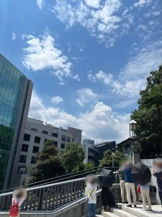 日枝神社の景色
