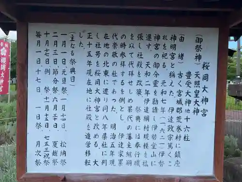 櫻岡大神宮の歴史