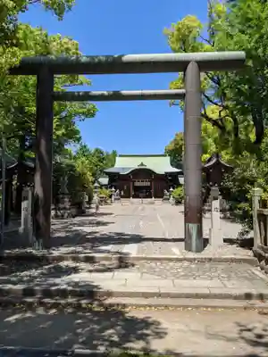 溝旗神社（肇國神社）の鳥居