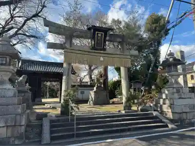 膳所神社の鳥居
