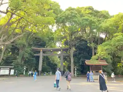 明治神宮の鳥居