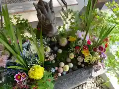 滑川神社 - 仕事と子どもの守り神の手水