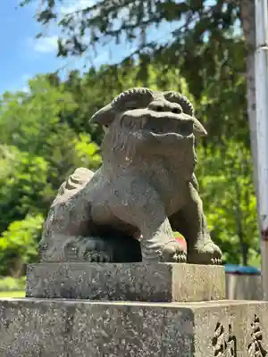 喜茂別神社の狛犬