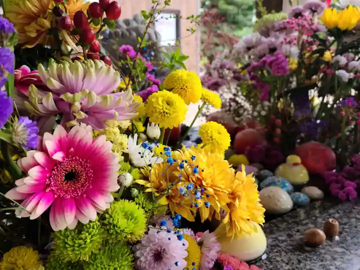 滑川神社 - 仕事と子どもの守り神の手水舎
