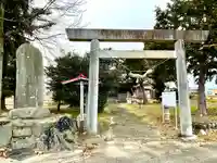中川八劔神社の鳥居