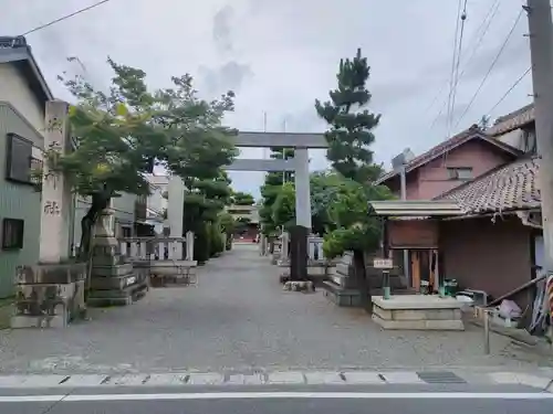 城南神社の鳥居