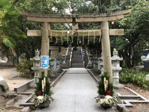 伊和志津神社の鳥居