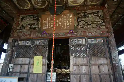 定林寺の本殿