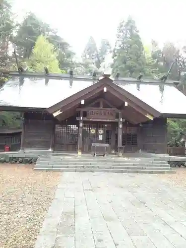 岩手護國神社の本殿・本堂