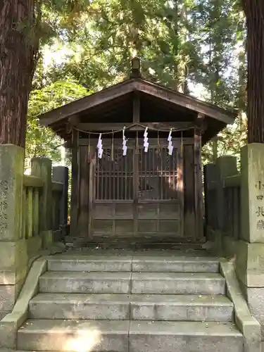 諏訪大社下社春宮の末社・摂社