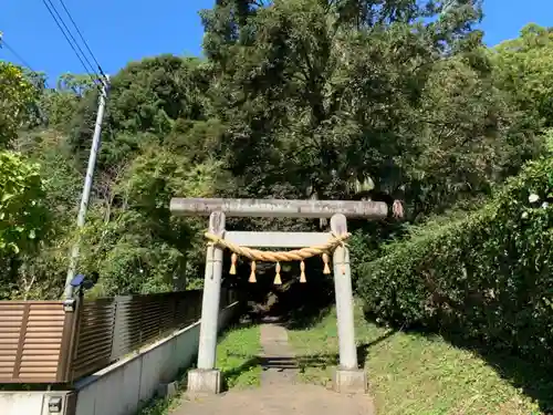 宮田神社の鳥居