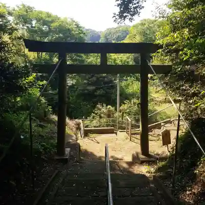 鉢形鷲神社の鳥居