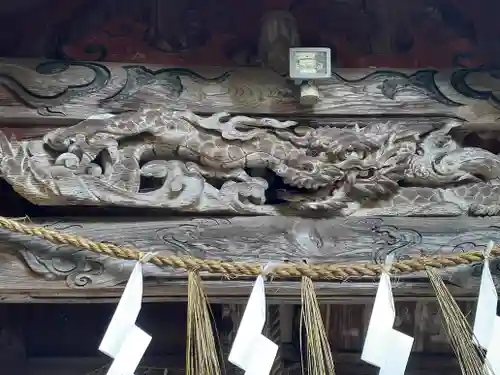 胎安神社の芸術