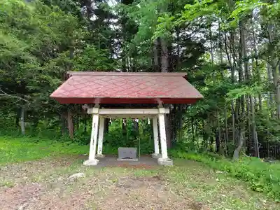 南富良野神社の手水舎